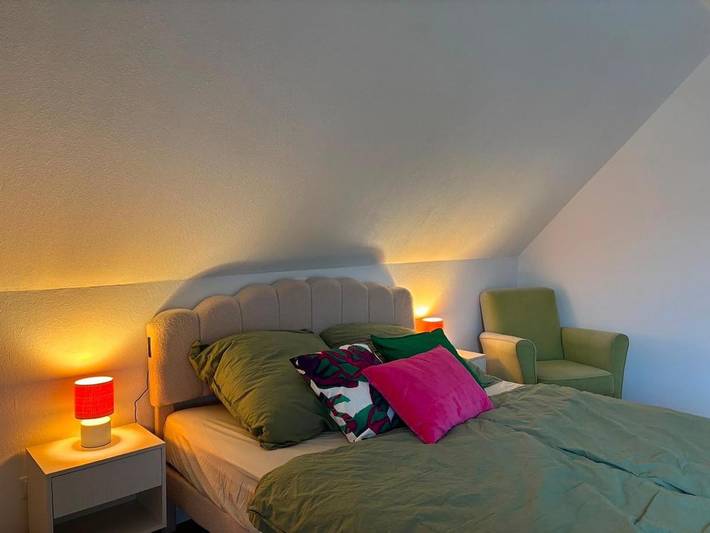 Ferienwohnung für 4 Personen, mit Balkon und Terrasse sowie Ausblick in Schüttorf