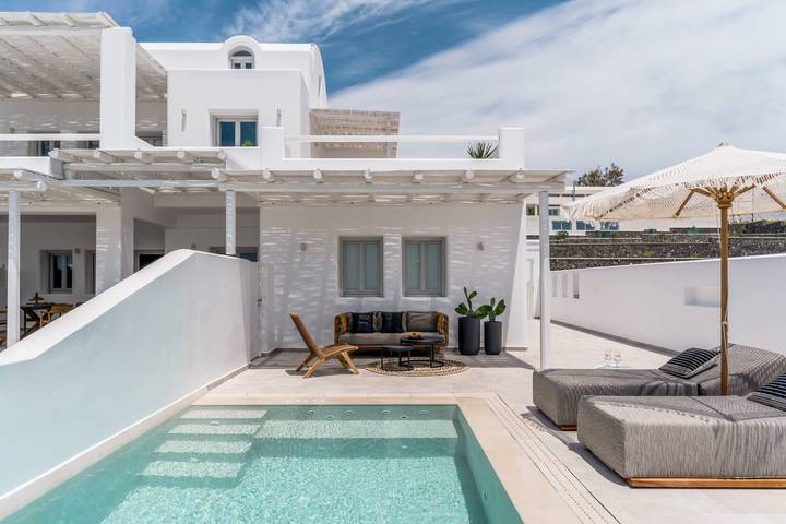 Ferienhaus für 2 Personen, mit Meerblick und Balkon auf Santorin - 3