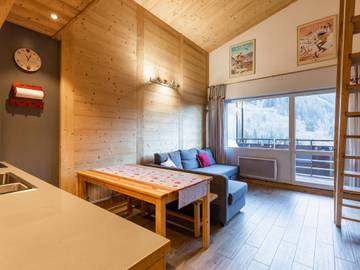 Appartement De Vacances pour 6 Personnes dans La Clusaz, Région d'Annecy, Photo 3