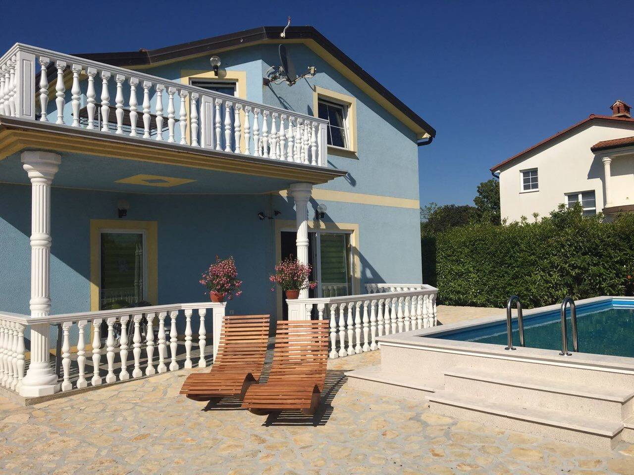 "Casa Tarra" mit eigenem Pool in Juricani, Umag und Umgebung