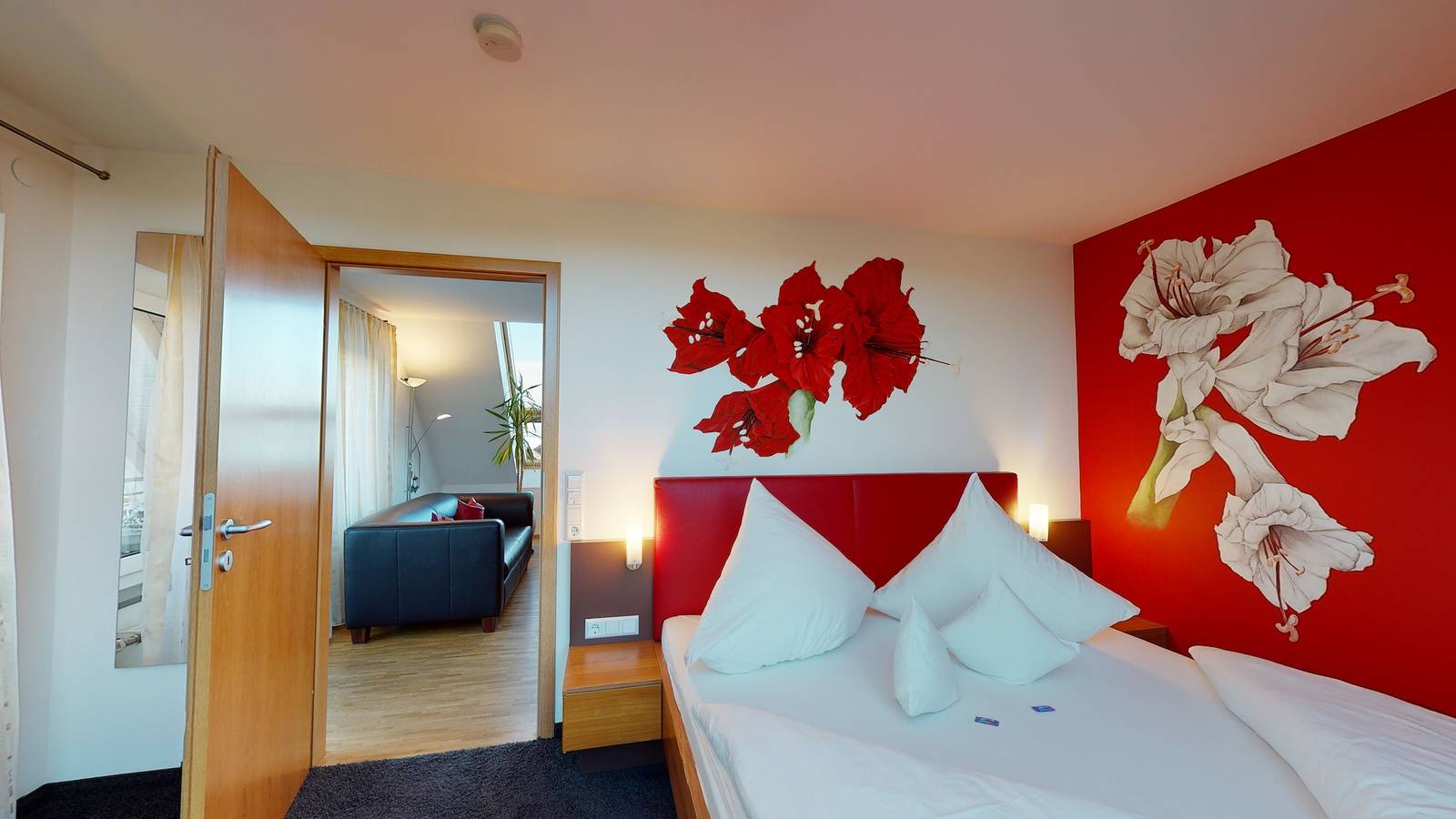 Ganze Wohnung, Ferienwohnung '208' mit Gemeinschaftsgarten, Wi-Fi und Klimaanlage in Hagnau am Bodensee, Region Bodensee-Oberschwaben