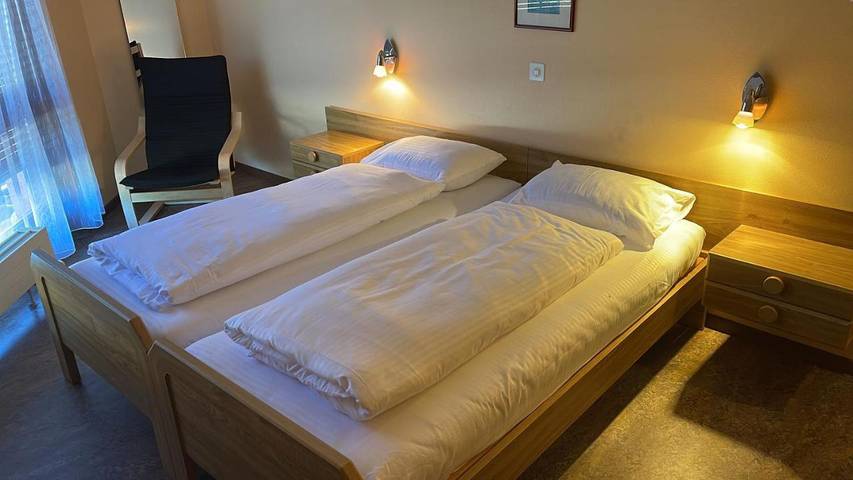 Hôtel pour 2 personnes, avec vue et jardin à Vouvry