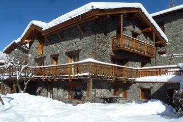 Chalet pour 6 personnes, avec jardin et terrasse à Valmeinier