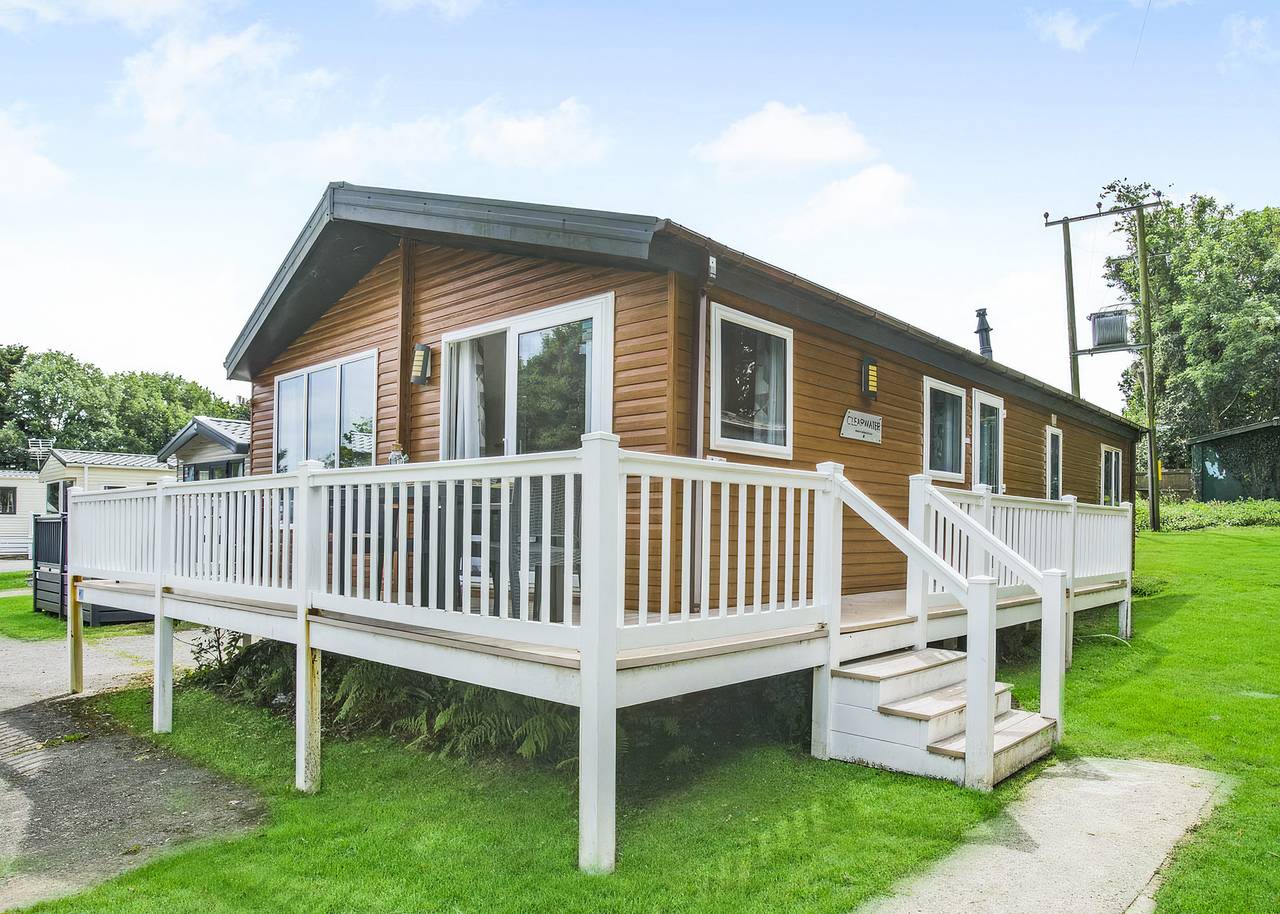 Prestige 2, Slps 4, parking, ensuite, decking in Porthcawl, Bridgend region