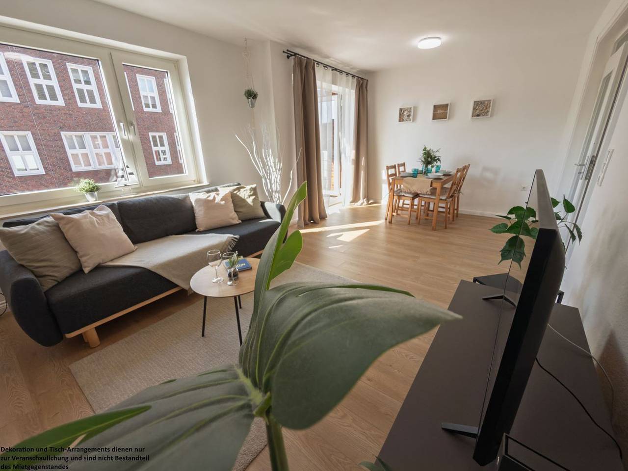 Geheel appartement, „Ferienwohnung Grüne Auszeit – Ihr Erholungsort mitten im Grünen“ in Wilhelmshaven, Zuidelijke Noordzeekust