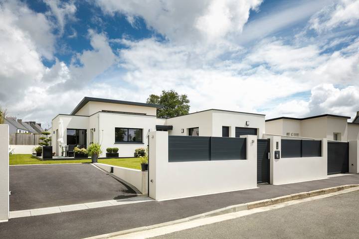 Welcome, maison de vacances avec terrasses, jardin privé et Wi-Fi in Le Relecq-Kerhuon, Région de Brest