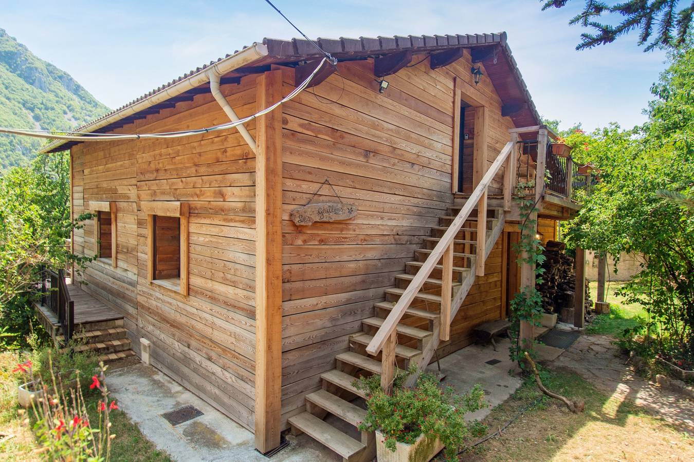 Gîte « La Sittelle » avec vue sur la montagne, Wi-Fi et climatisation in Belvédère, Région de Nice