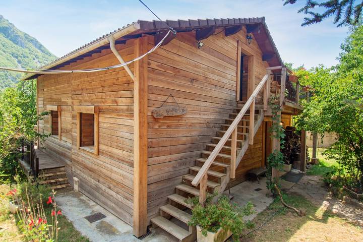 Maison de vacances pour 2 personnes, avec Balcon et Jardin