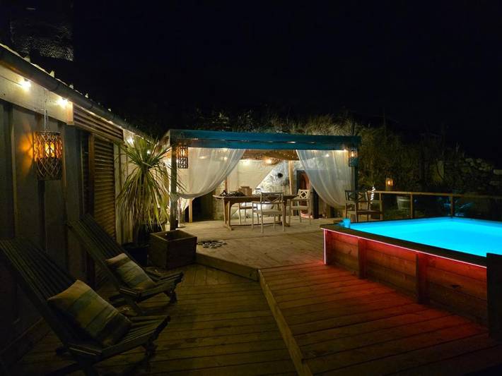 Location de vacances pour 7 personnes, avec jardin et jacuzzi à Noyers-sur-Cher