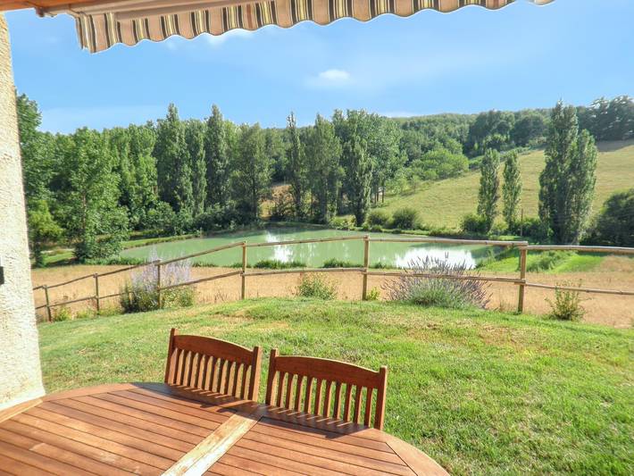 Location de vacances pour 6 personnes, avec jardin et vue sur le lac, animaux acceptés à Molières - 2