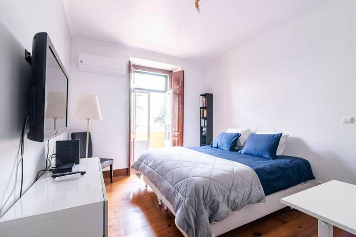 Casa de huéspuedes para 2 personas, con vistas y balcón en Lisboa