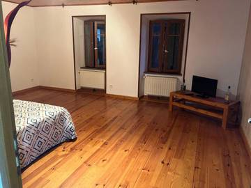 Cottage pour 2 personnes, avec vue ainsi que jardin et terrasse à Monlet