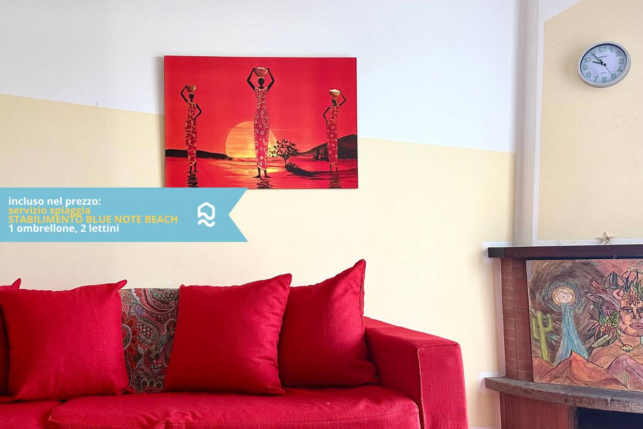 Ganze Wohnung, Se094 - Marzocca, three-room apartment with beach included in Senigallia (Gemeinde), Ancona Provinz