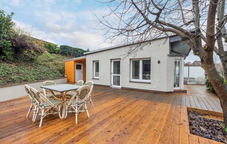 Ferienhaus für 3 Personen, mit Garten und Seeblick in Schwerin