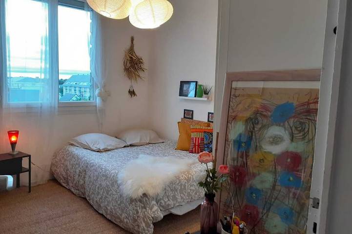 Appartement entier, Appartement Cosy et lumineux 1-3 personnes in Caen, Région de Caen