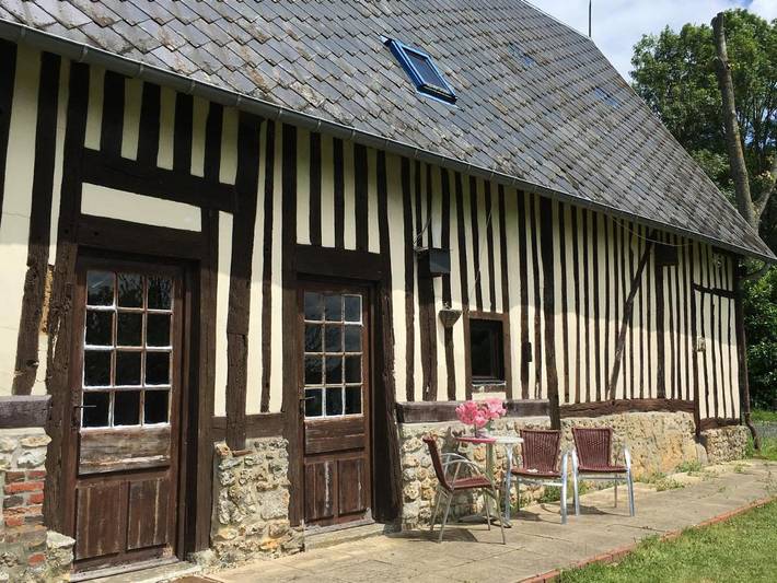 Gîte pour 5 personnes, avec jardin et vue, animaux acceptés à Saint-Philbert-des-Champs