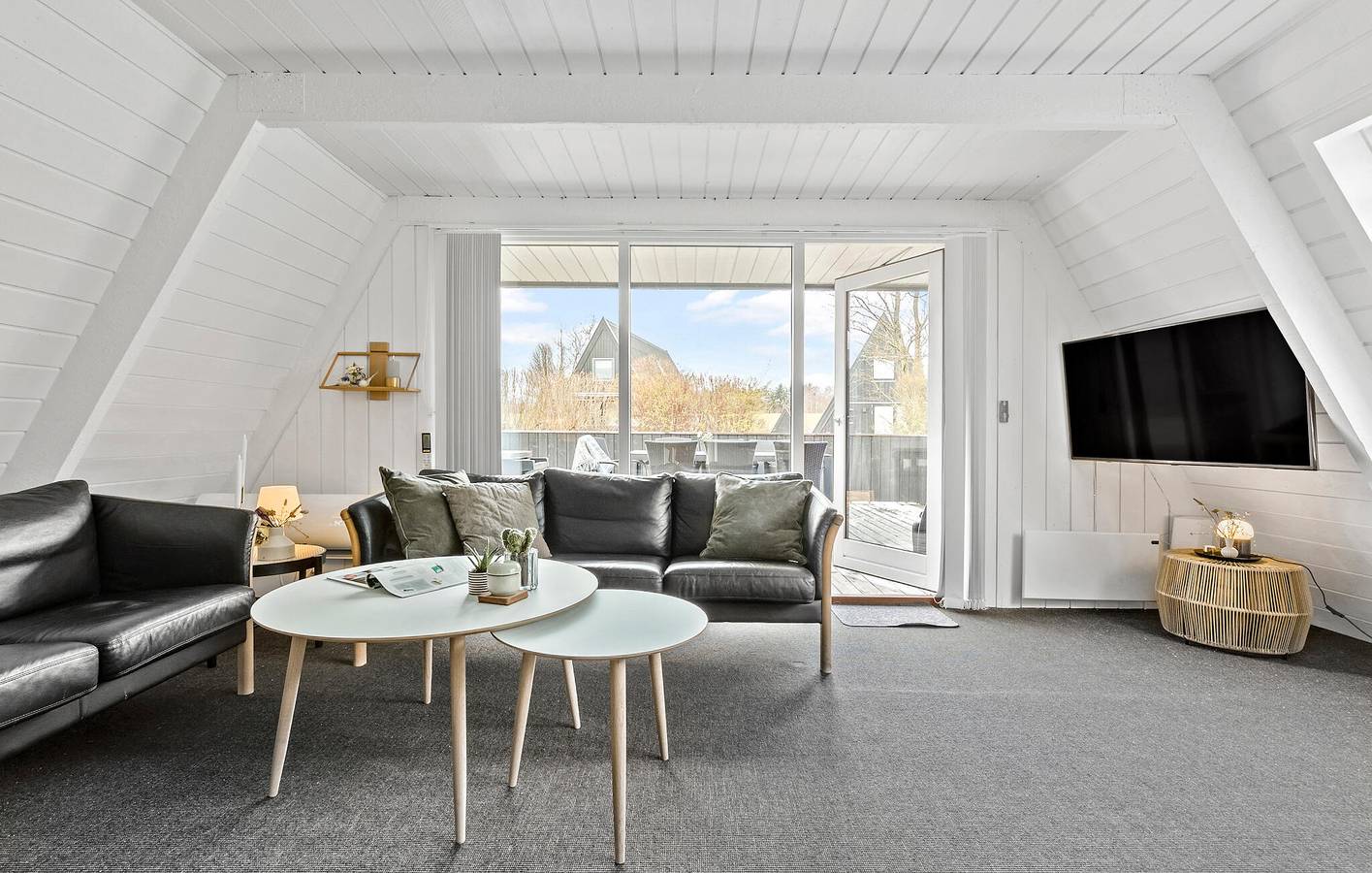 Feriehus for 4 personer med hage in Himmerland