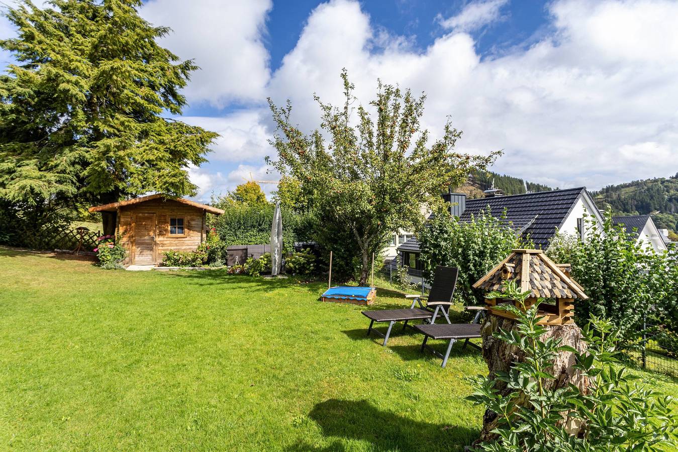 Ganze Wohnung, Ferienwohnungen Löwenstein Fewo 5 mit Gemeinschaftsgarten, Balkon und Wi-Fi in Willingen, die Mittelgebirge