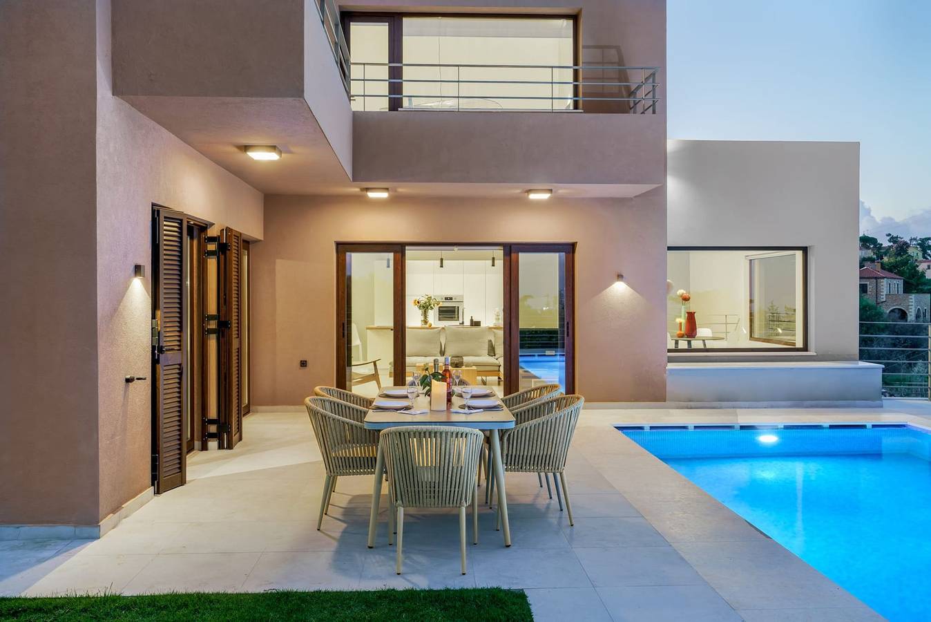 Villa Alya | Luxury, seaview Heated* private pool! in Kefalas, Vamos