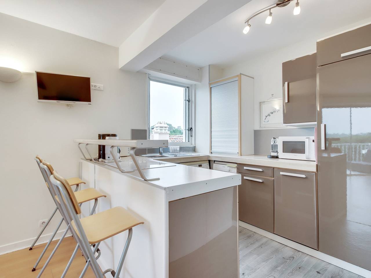 Ganze Wohnung, Geräumiges Studio in Anglet nahe dem Strand mit Pool in Anglet, Bayonne und Umgebung