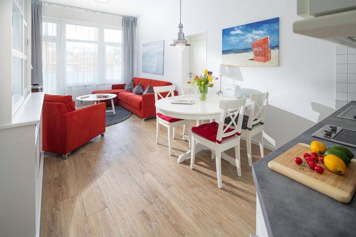 Ferienwohnung für 3 Personen, mit Balkon/Terrasse und Sauna auf Norderney - 3