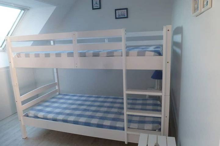 Ganze Wohnung, 2-Sterne-Apartment mit Meerblick in Kervoyal in Damgan, Côte des Mégalithes
