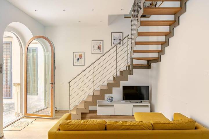 Gîte pour 6 personnes, avec jardin et vue dans Port de Sant Ambrogio