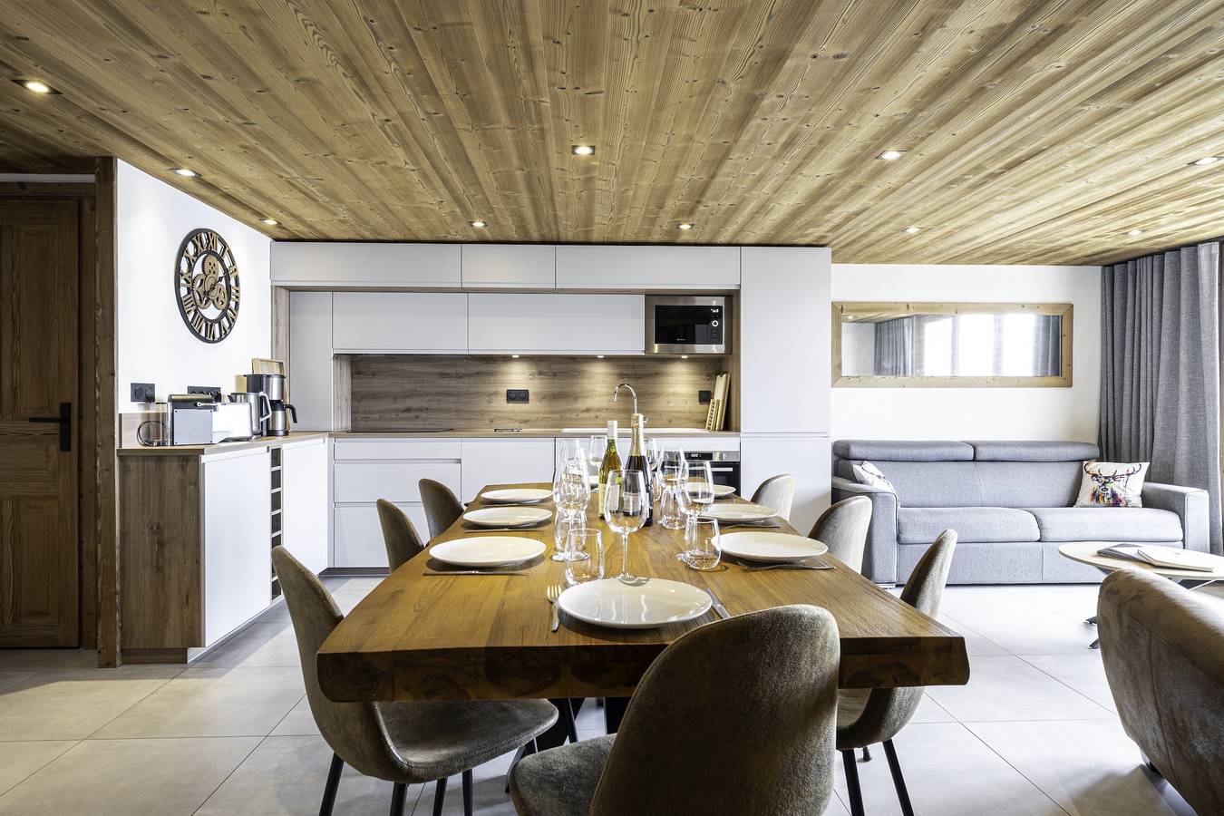 Appartement entier, Appartement 'Appartement 4' avec vue sur montagne et terrasse privée in Les Saisies, Région d'Albertville