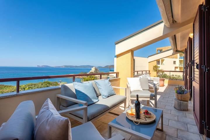 Loft per 5 persone, con balcone/terrazza e idromassaggio ad Alghero
