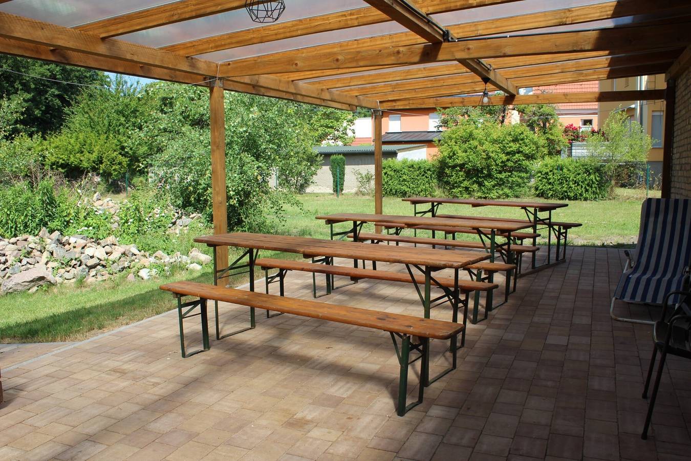 Appartement 'Ferienwohnung Eg Rechts - Lychen' met Uitzicht op het Meer, Gedeeld Terras en Wi-Fi, foto 9