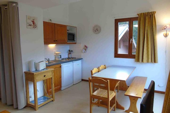 Chalet pour 6 personnes, avec balcon dans Valfréjus