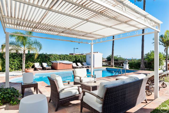 Casa rural para 8 personas, con jardín en Estepona - 4