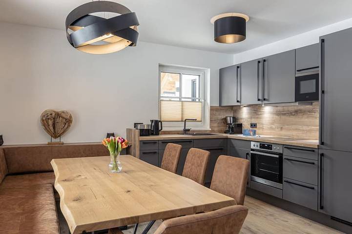 Ferienhaus für 8 Personen, mit Balkon und Sauna