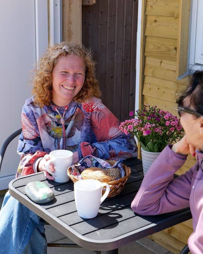 Camping für 6 Personen, mit Terrasse und Pool sowie Sauna in Dänemark