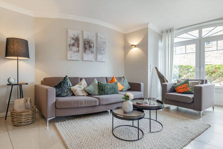 Ferienwohnung für 4 Personen, mit Terrasse und Garten sowie Sauna - 1