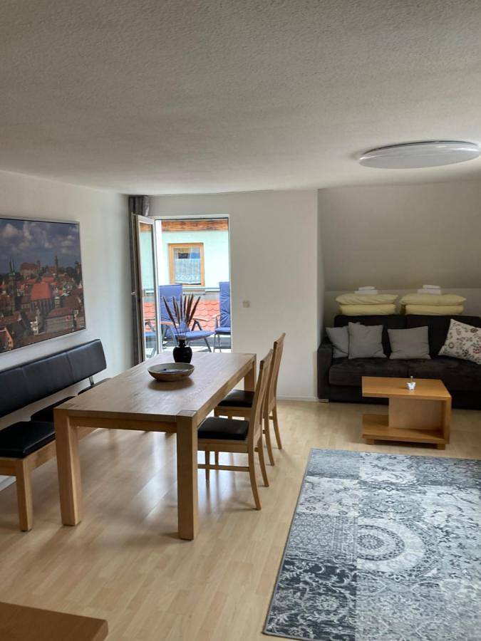 Ferienwohnung für 4 Personen, mit Balkon und Terrasse sowie Ausblick in Waischenfeld - 3