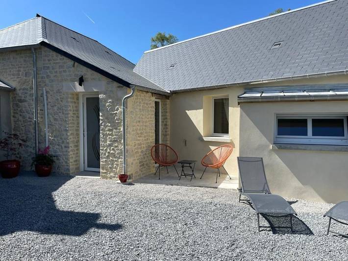 Location de vacances pour 4 personnes, avec terrasse et vue à Trévières - 2