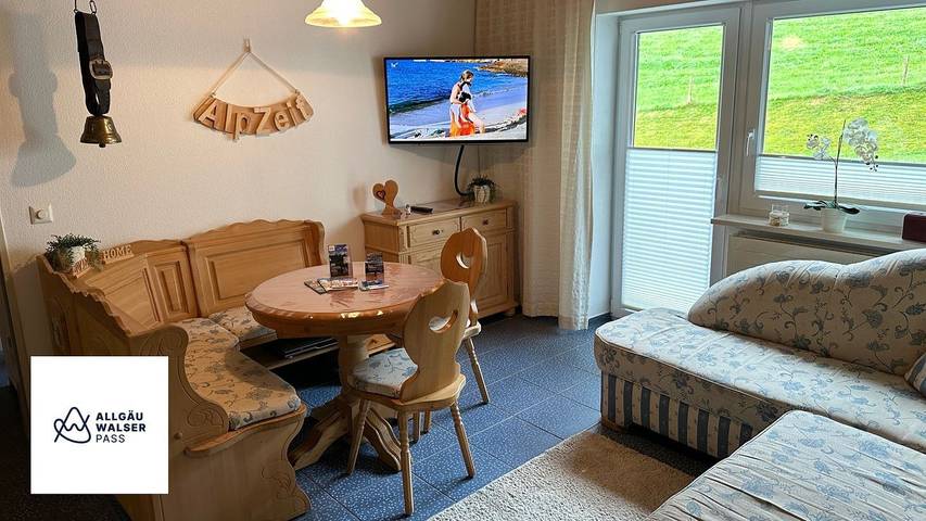Ferienwohnung für 3 Personen, mit Balkon und Ausblick