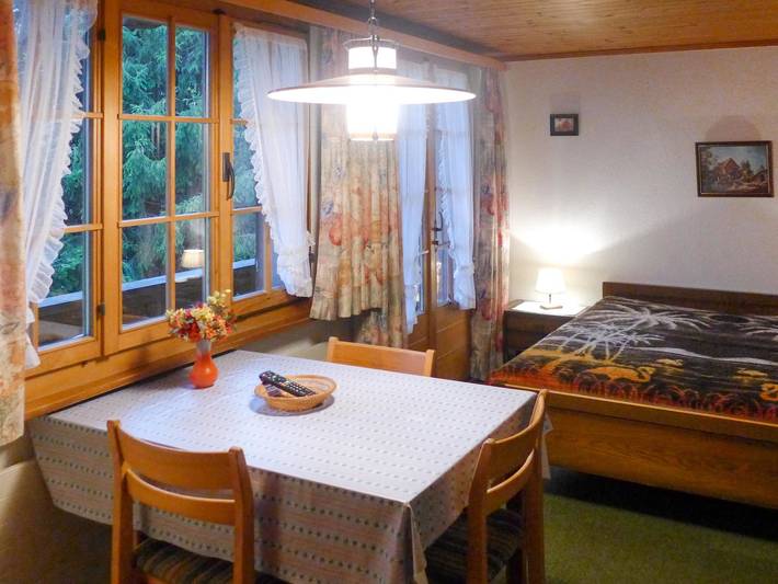 Gîte pour 3 personnes, avec sauna ainsi que balcon et jardin, animaux acceptés à Grindelwald - 2