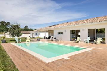 Maison De Vacances pour 8 Personnes dans Ychoux, Landes, Photo 1