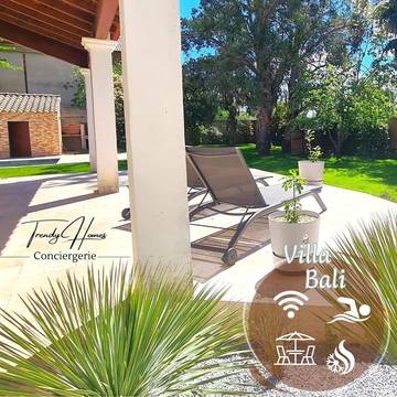 Cottage pour 8 personnes, avec jardin et piscine, adapté aux familles à Saint-Just