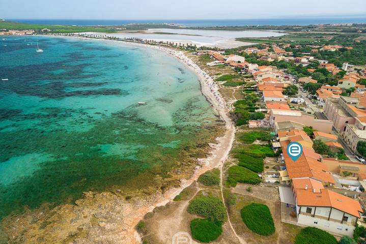 Appartamento per 5 persone, con giardino e vista oceano in Putzu Idu