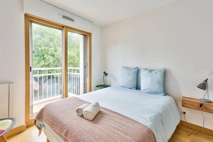 Gîte pour 4 personnes, avec balcon dans Basilique Saint-Seurin de Bordeaux
