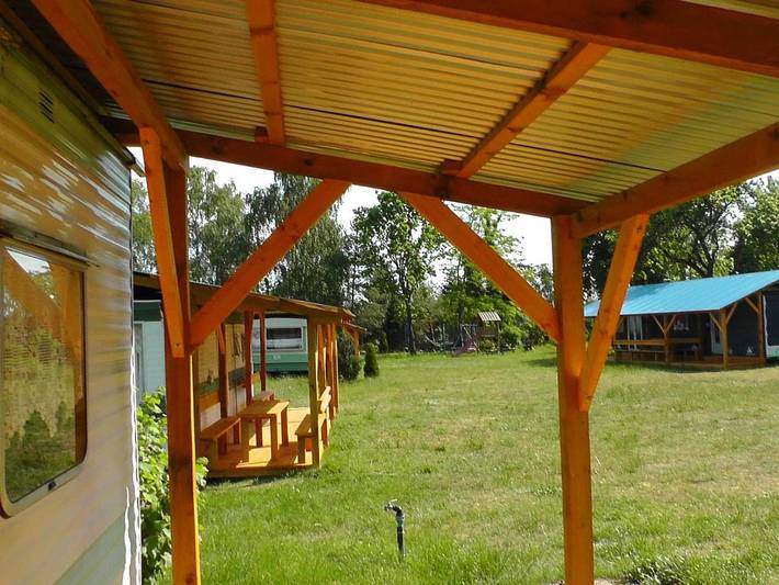 Camping für 4 Personen, mit Garten und Ausblick im Stettiner Haff - 3