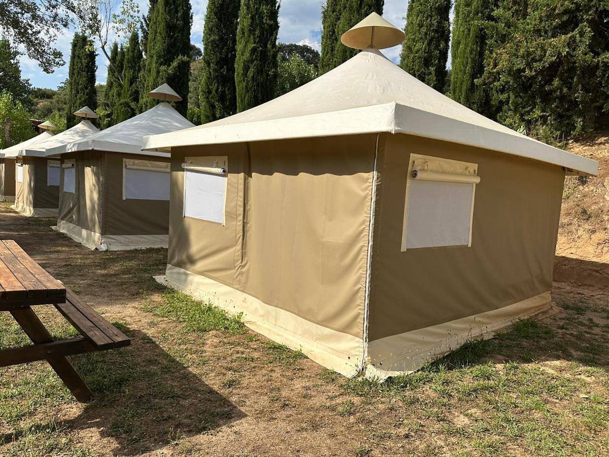 Camping Rio Vero de Alquézar in Alquézar, Provincia de Huesca