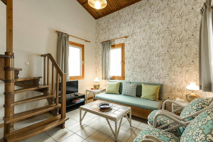 Ferienhaus für 6 Personen, mit Balkon/Terrasse und Balkon sowie Terrasse und Garten in Chalkidiki - 2