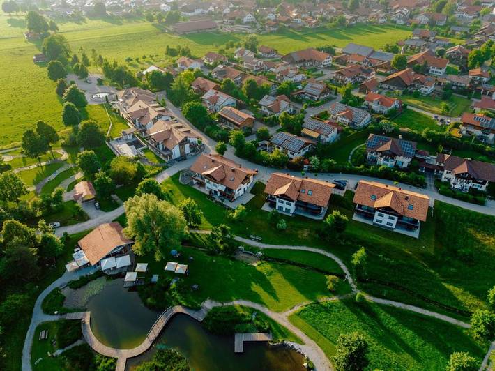 Ferienwohnung für 3 Personen, mit Terrasse und Pool sowie Sauna in Roßhaupten - 2