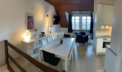Gîte pour 10 personnes, avec vue et vue sur le lac à Neuchâtel