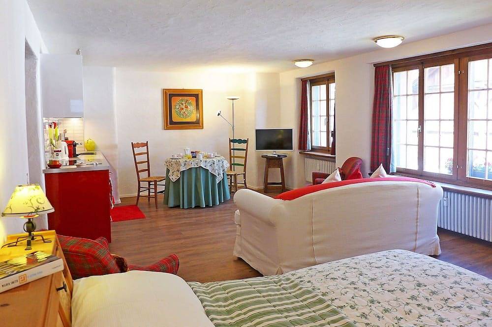 Geheel appartement, Leuk appartement voor 2 personen met Wifi, Tv, patio en panorama in Bever, Oberengadin