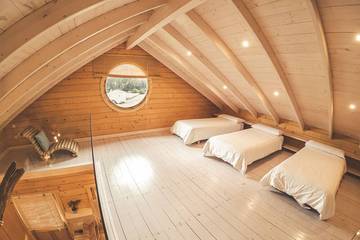 Cabaña De Madera para 7 Personas en Cee, Costa de Galicia, Foto 1